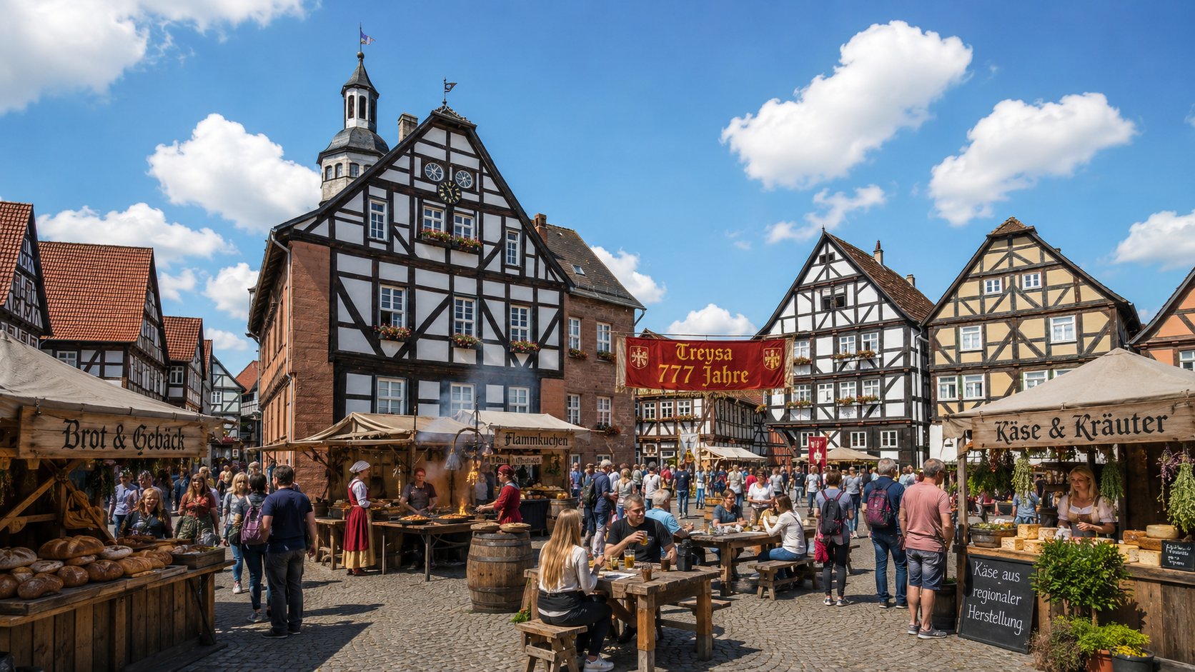 Historischer Markt in Treysa