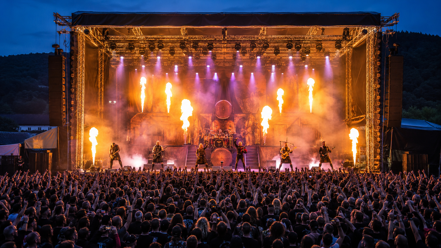 In Extremo live in Treysa