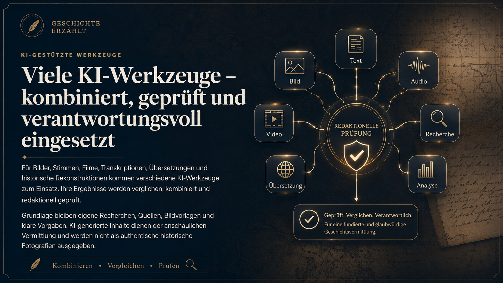Gemeinsam Geschichte erzählen – Kontakt aufnehmen