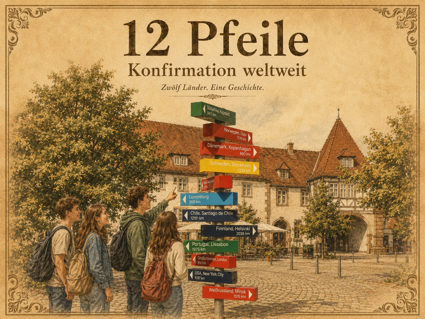 12 Pfeile – Konfirmation weltweit
