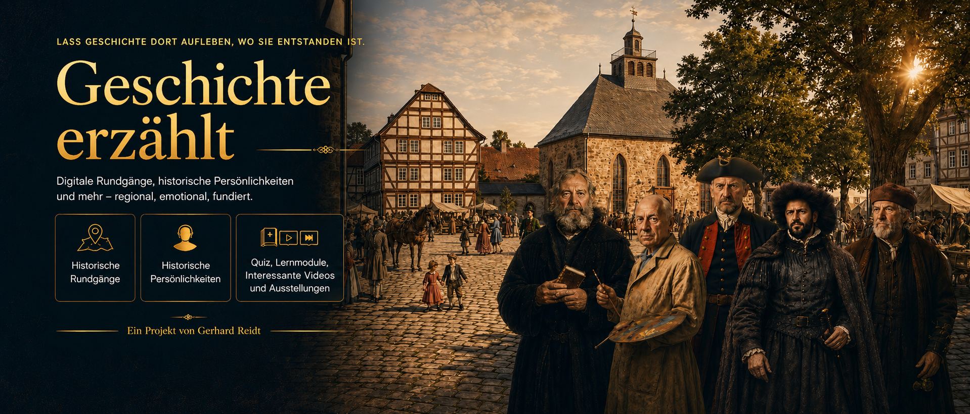 Geschichte erzählt – regionale Geschichte lebendig vermittelt