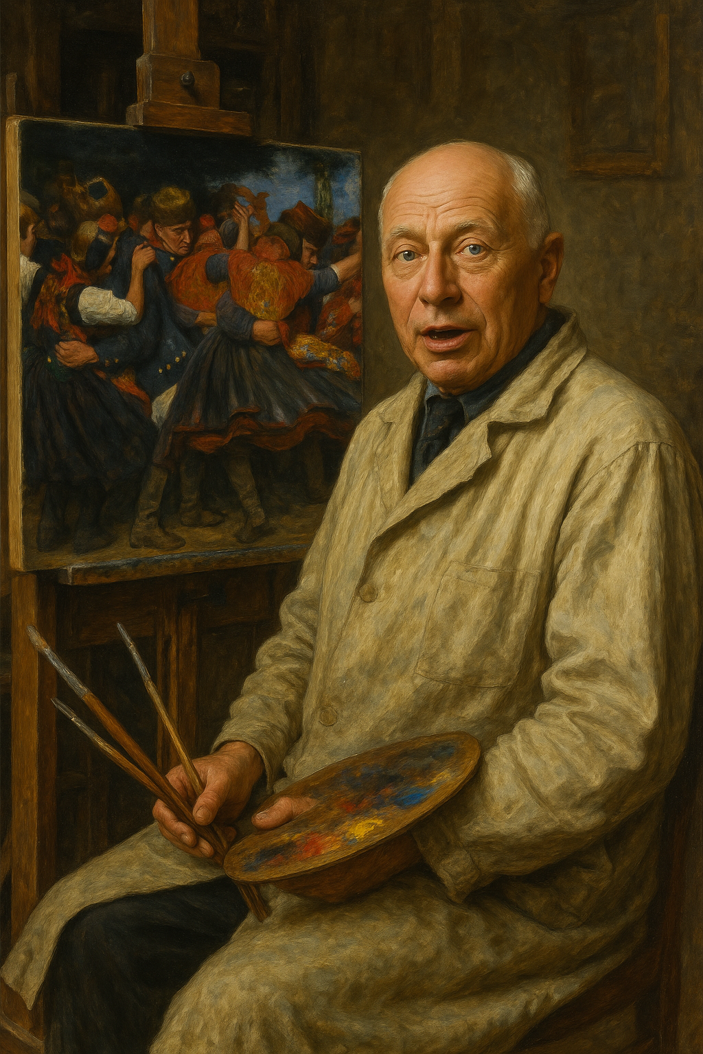 Porträt von Carl Bantzer