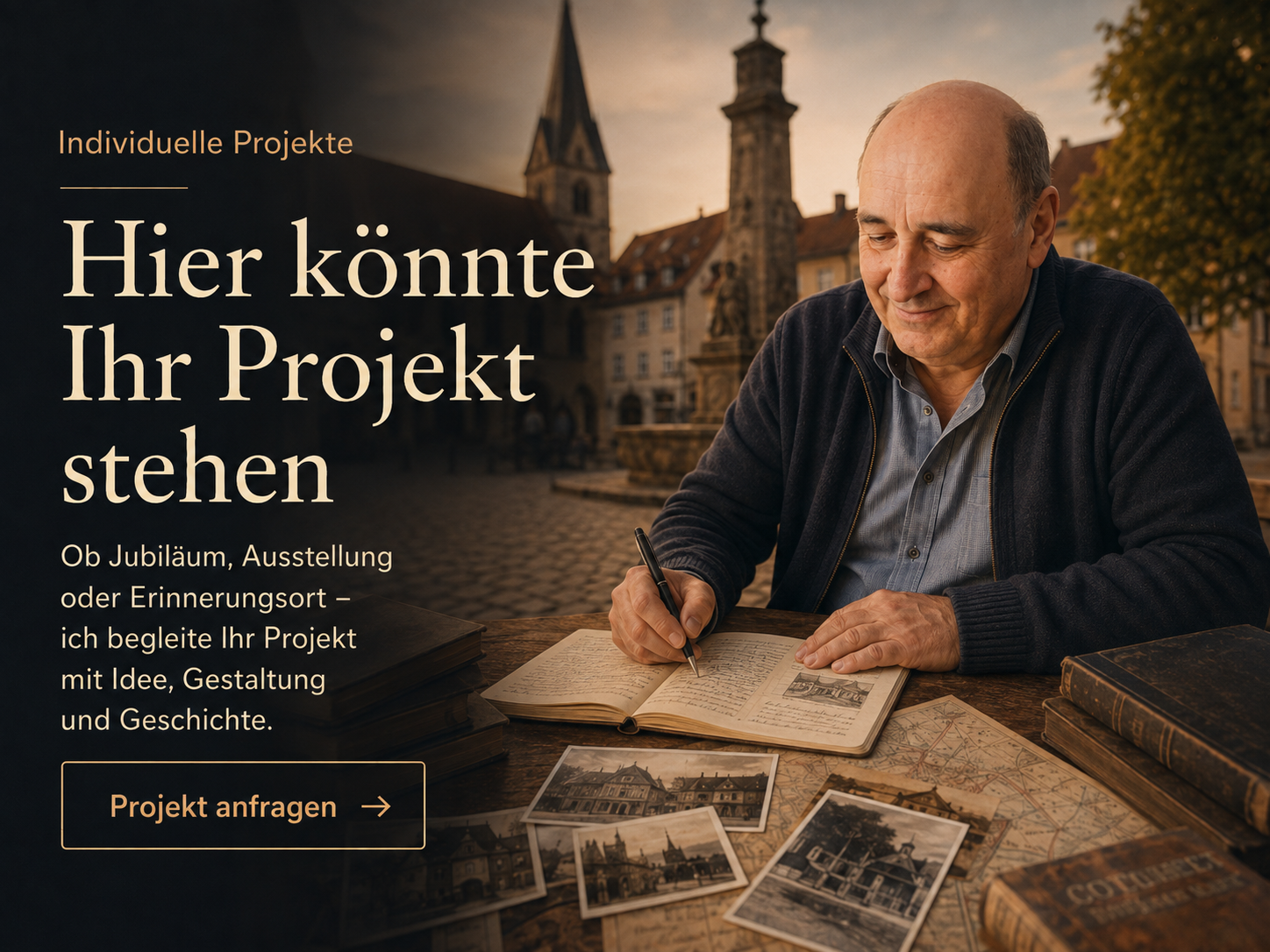 Hier könnte Ihr Projekt stehen – individuelles Geschichtsprojekt